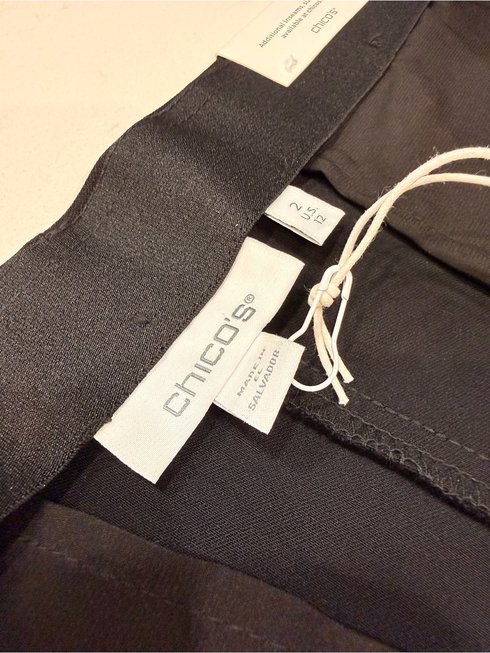NWT – Chico’s So Slimming Juliet Crop Pants – Size 2 (Large/12) - Picture 5 of 10